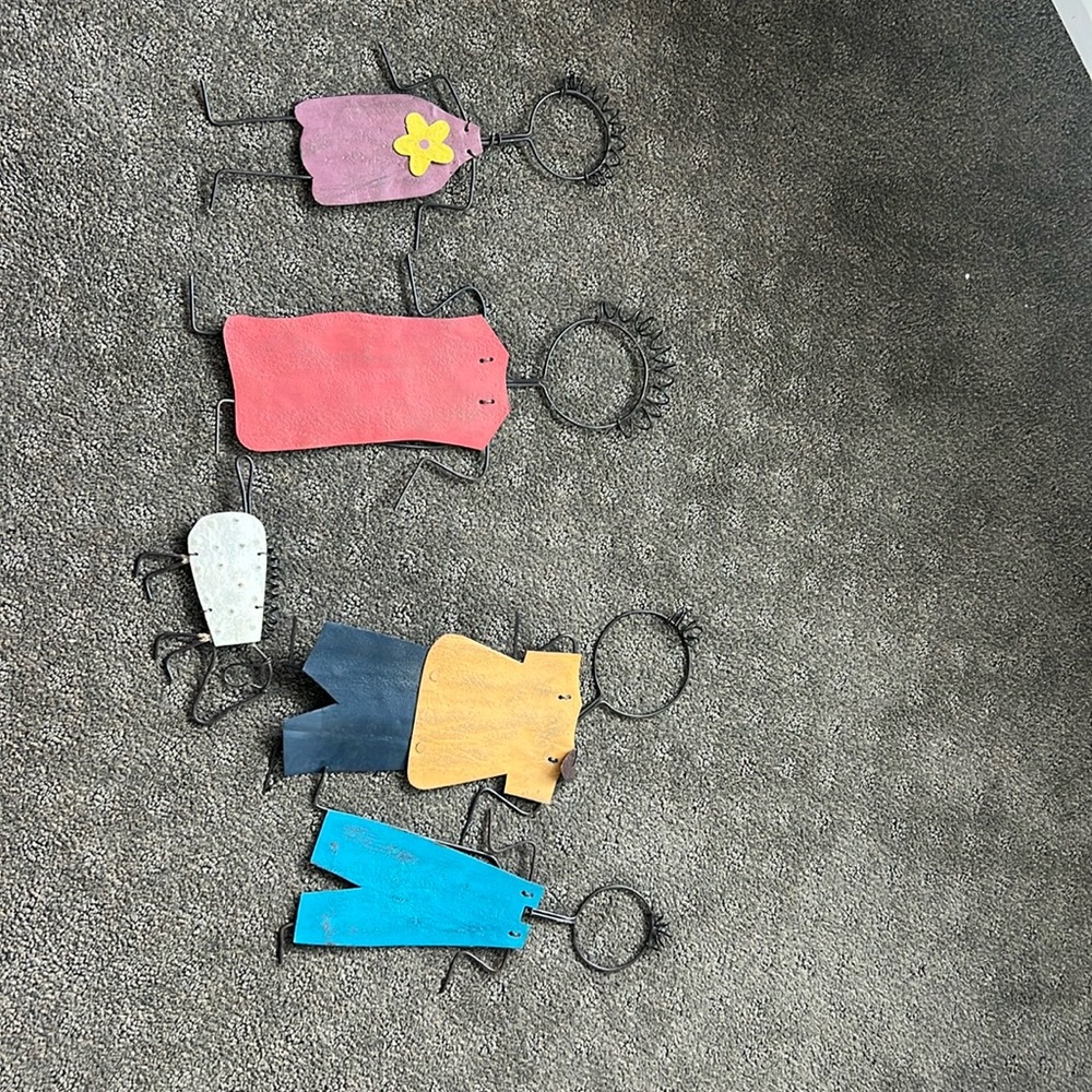 Recycled Metal Folk Art family